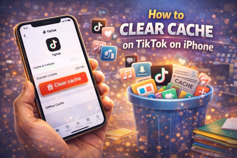 Clear Cache on TikTok